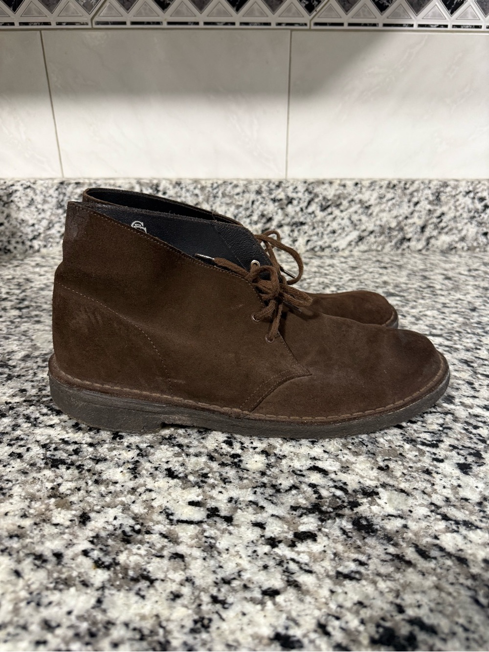 Men’s Clarks Suede Boots
